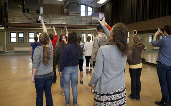 New Pedestrians: In a Gymnasium