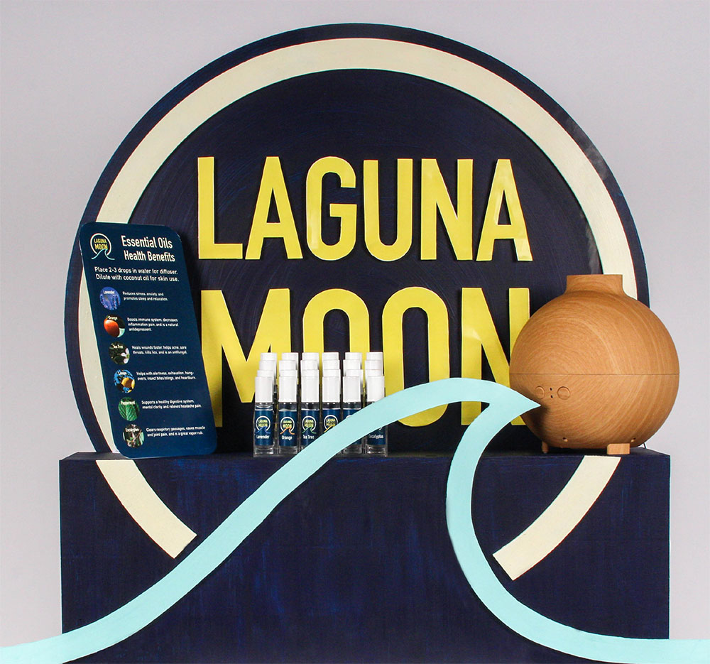 Laguna Moon Point of Purchase Display